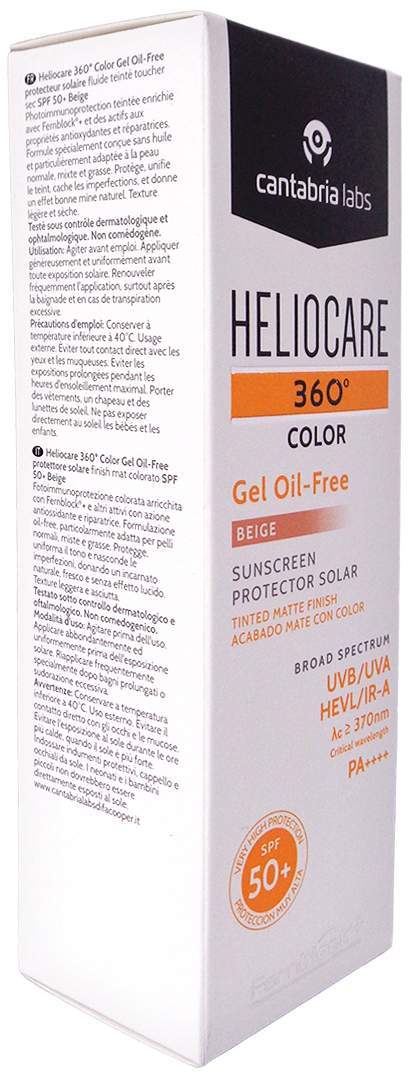 Heliocare 360 347 Color Gel Oil-Free Beige