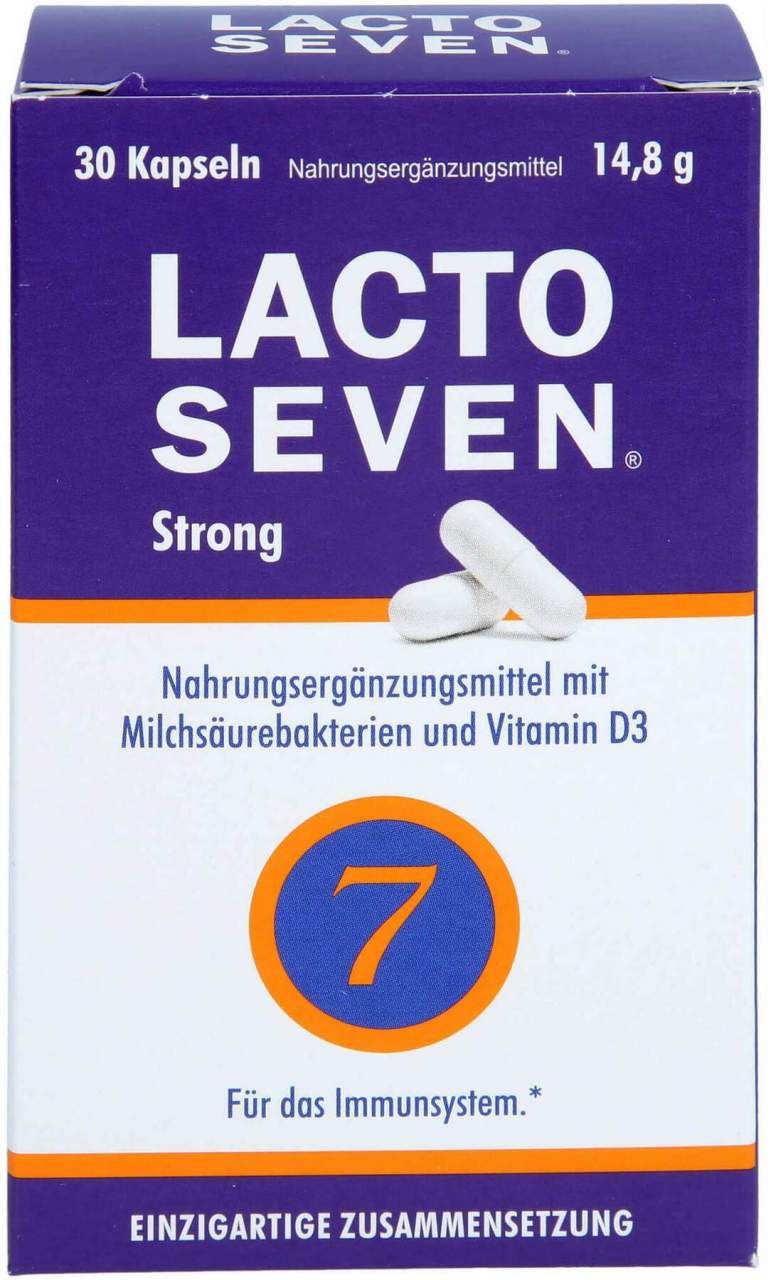 Lacto Seven Strong Laktosefr.Glutenfr.Zuckerfr.Kap