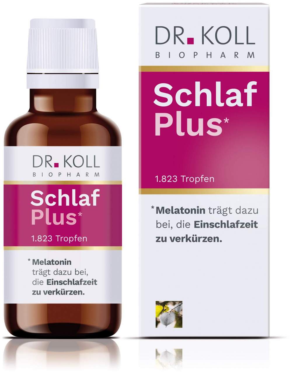 Schlaf Plus Dr.Koll Gemmo Silberlinde Melatonin Tropfen 50 ml