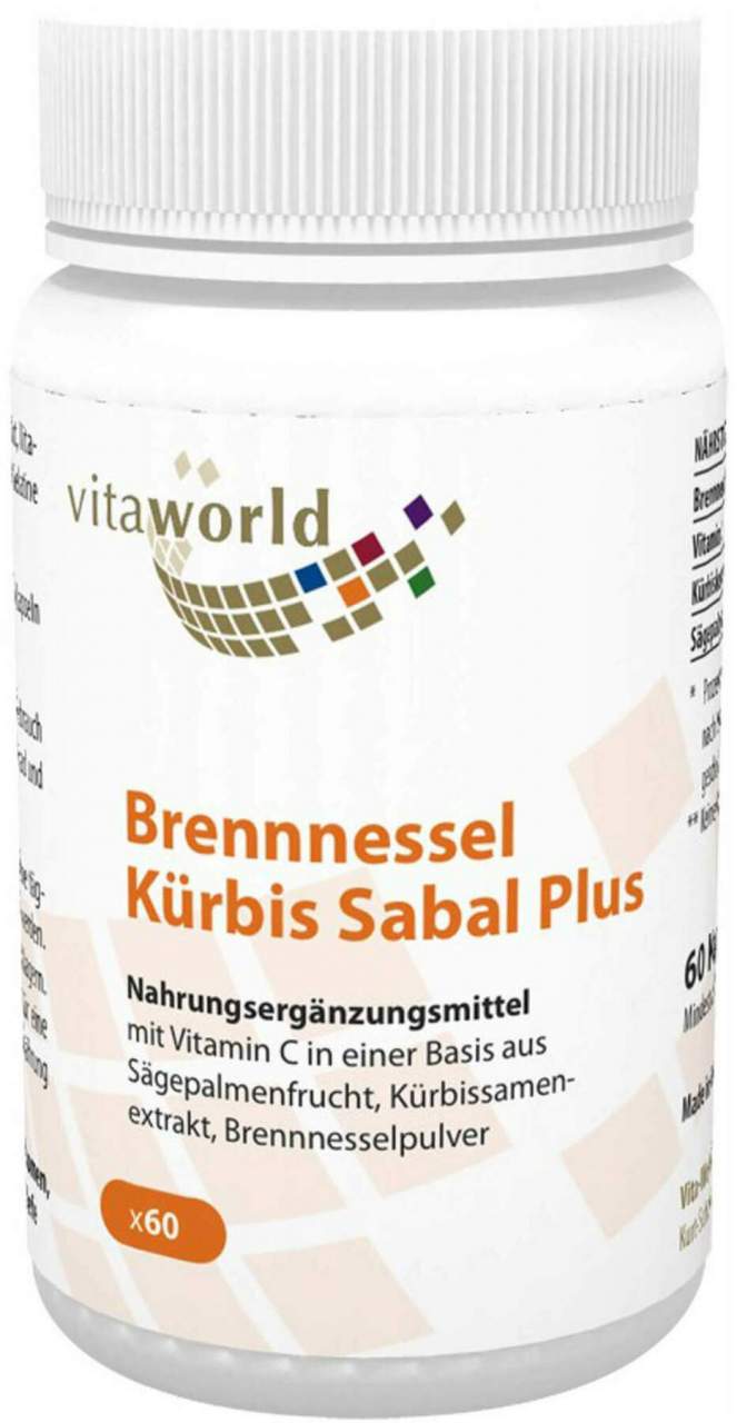 Brennessel Kürbis Sabal Plus Kapseln 60 Stück