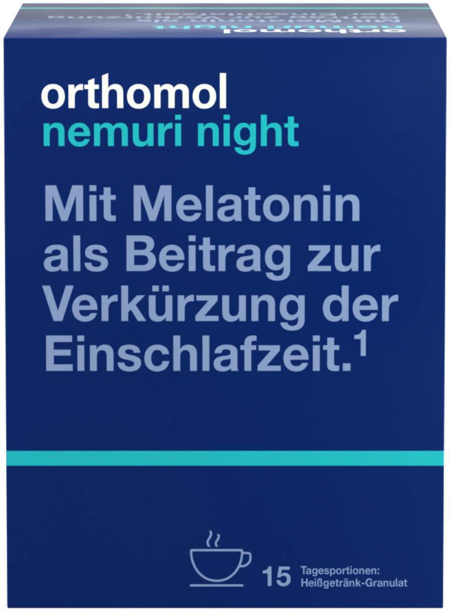 Orthomol Nemuri Night Granulat 15 X 10 G
