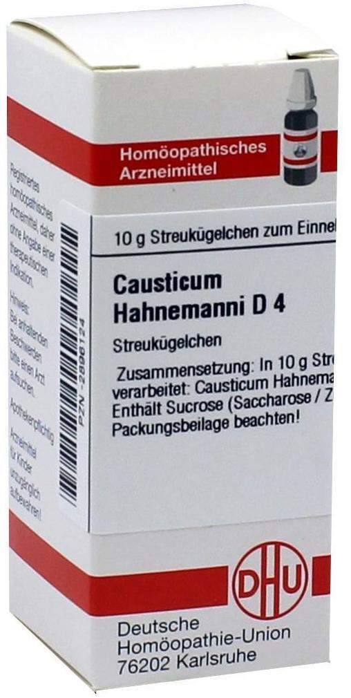Dhu Causticum Hahnemanni D4 Globuli