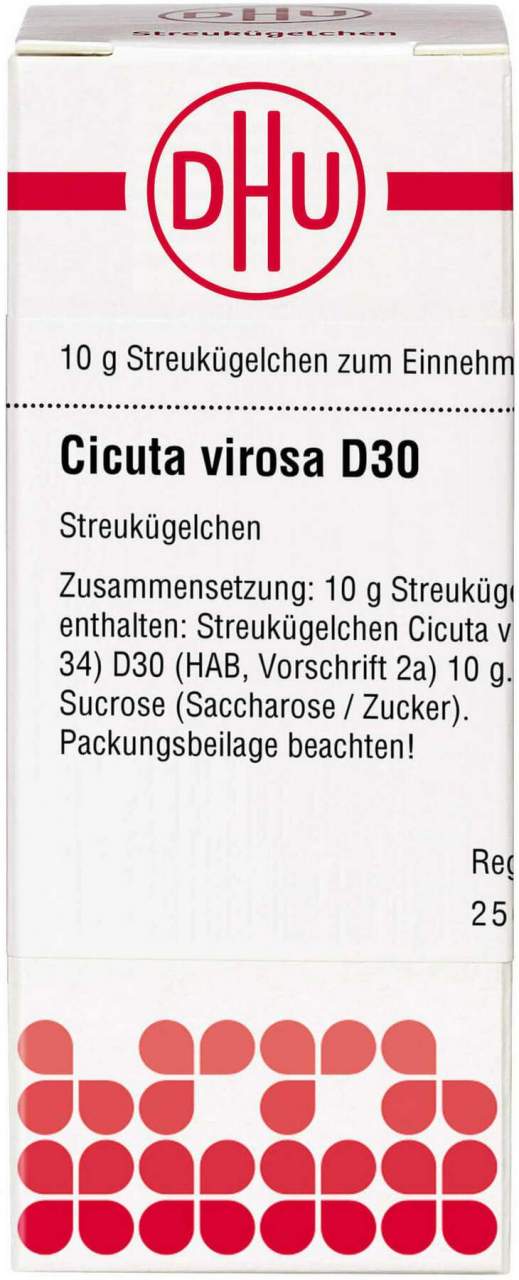 Dhu Cicuta Virosa D30 Globuli 10 G