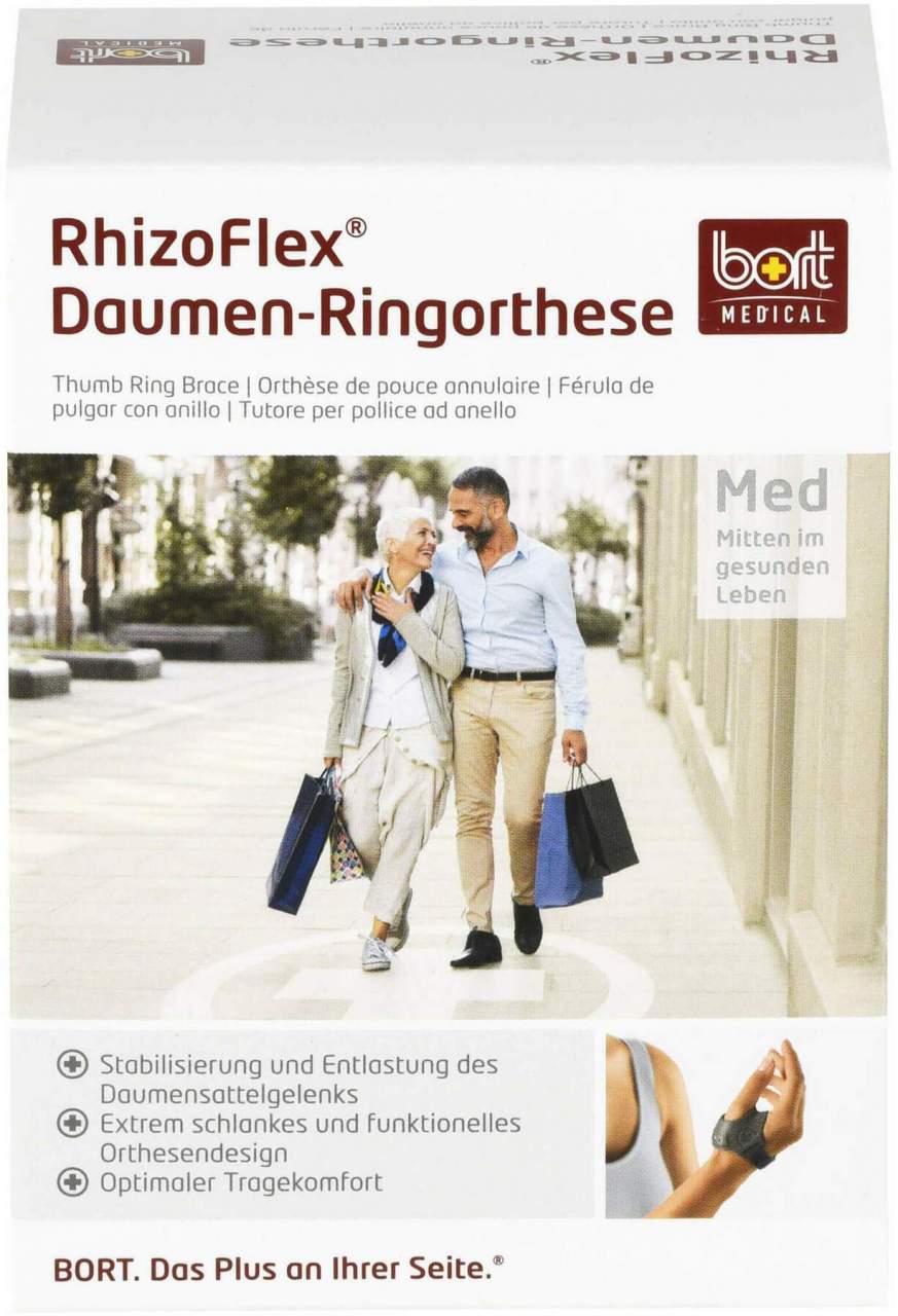 Bort Rhizoflex Daumen-Ringorthese Rechts Gr.2 1 St