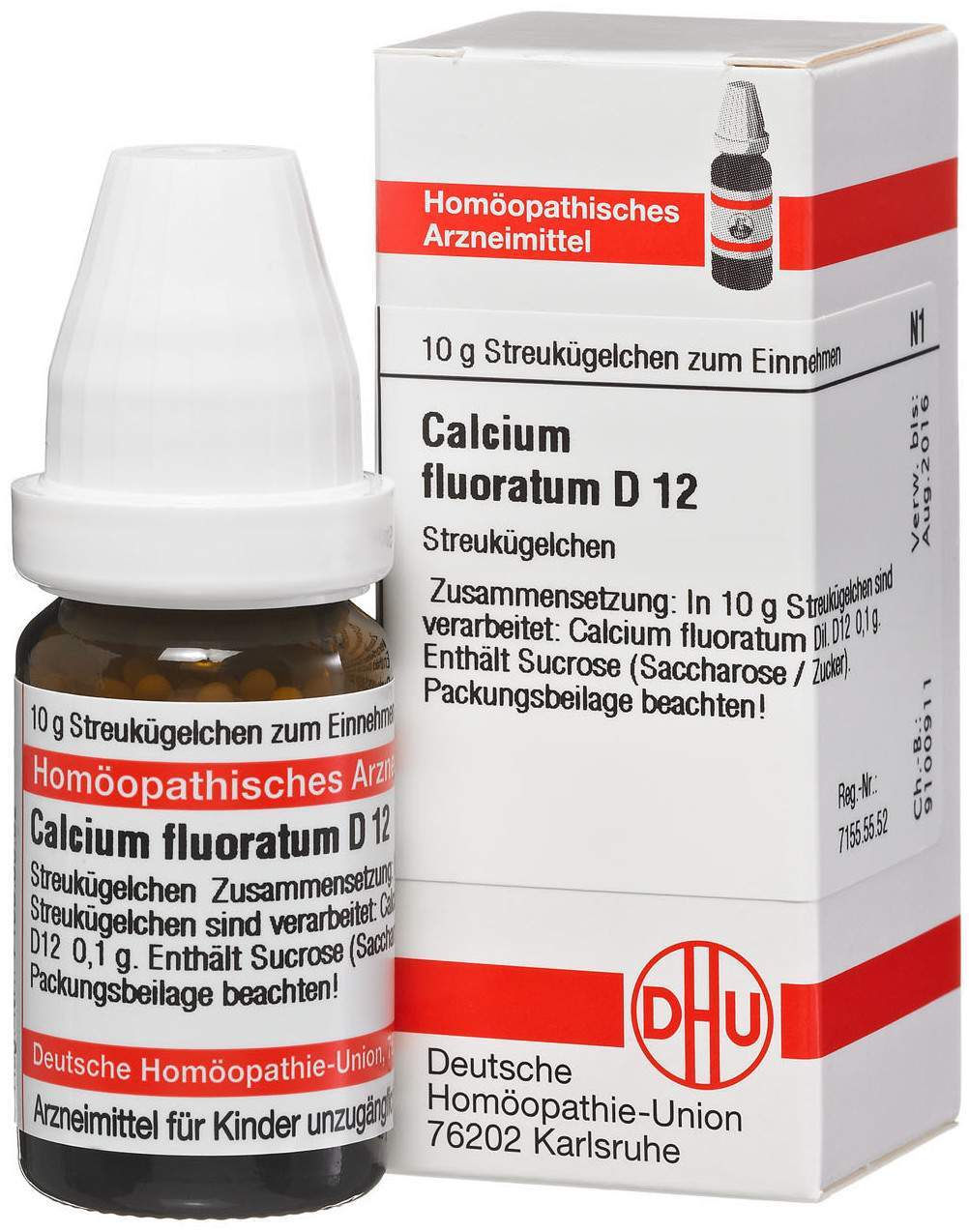 Dhu Calcium Fluoratum D12 10 G Globuli