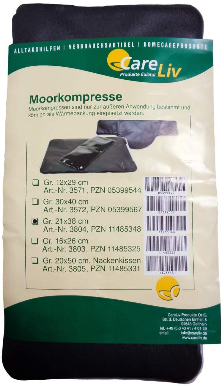 Moorkompresse 21 X 38 cm 1 Stück