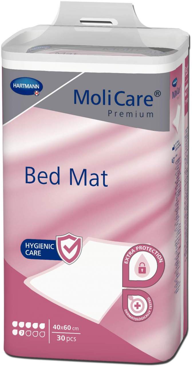 Molicare Premium Bed Mat 7 Tropfen 40 X 60 cm 30 Stück