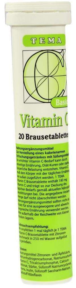 Vitamin C Brausetabletten 20 Brausetabletten