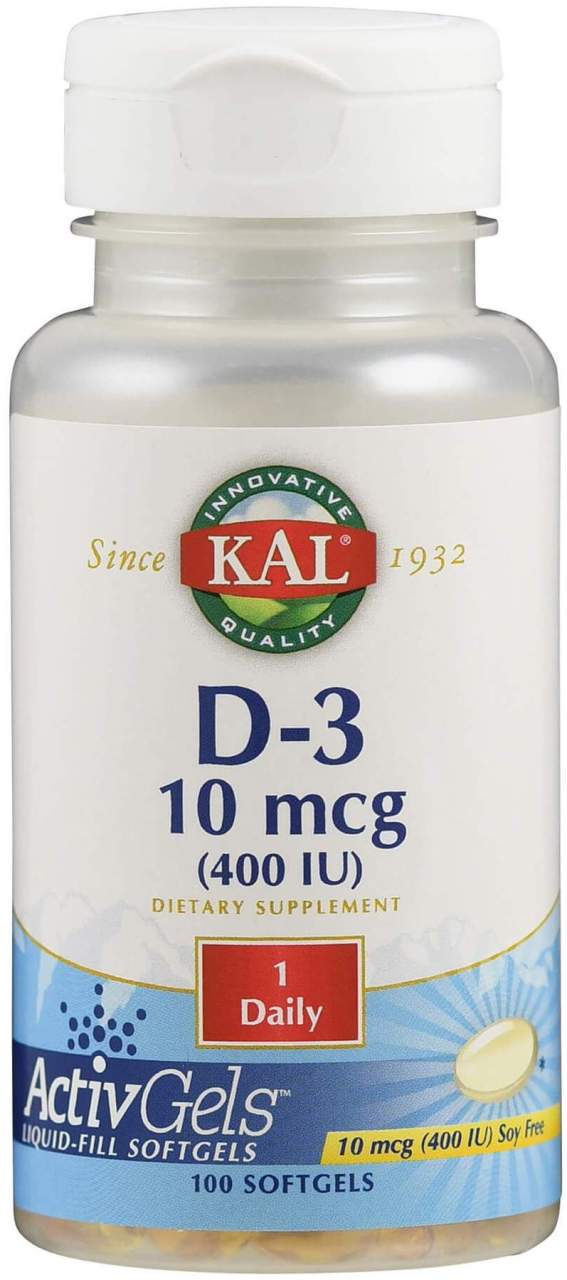Vitamin D3 400 I.E. Kal Kapseln 100 Stück
