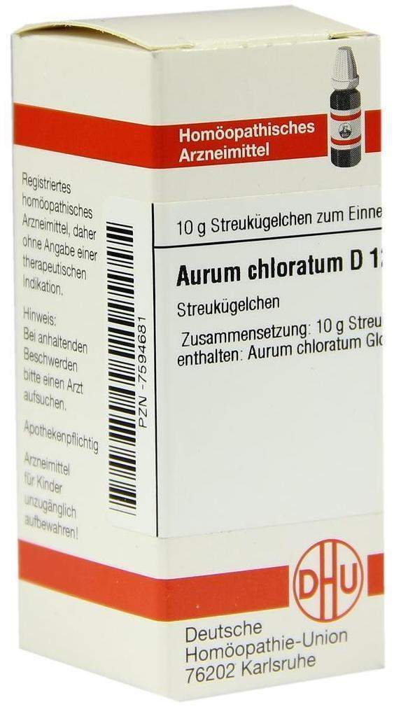 Dhu Aurum Chloratum D12 Globuli