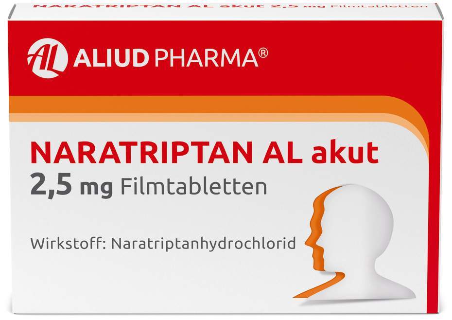 Naratriptan Al Akut 2,5 mg 2 Filmtabletten