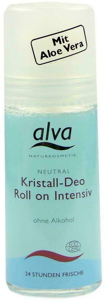 Alva Kristall Deo Roll On Intensiv 50 ml Stift - Zur Körperpflege