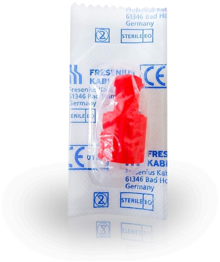 Kombistopfen Rot Luer Lock