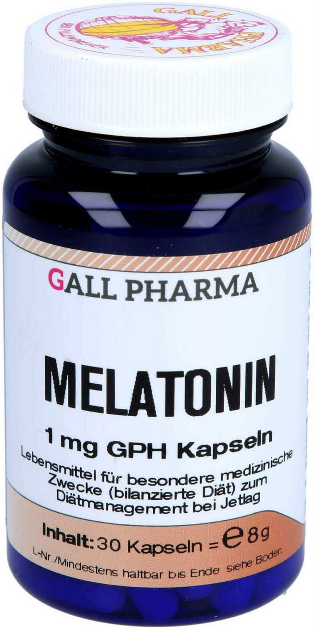 Melatonin 1 mg Gph 30 Kapseln