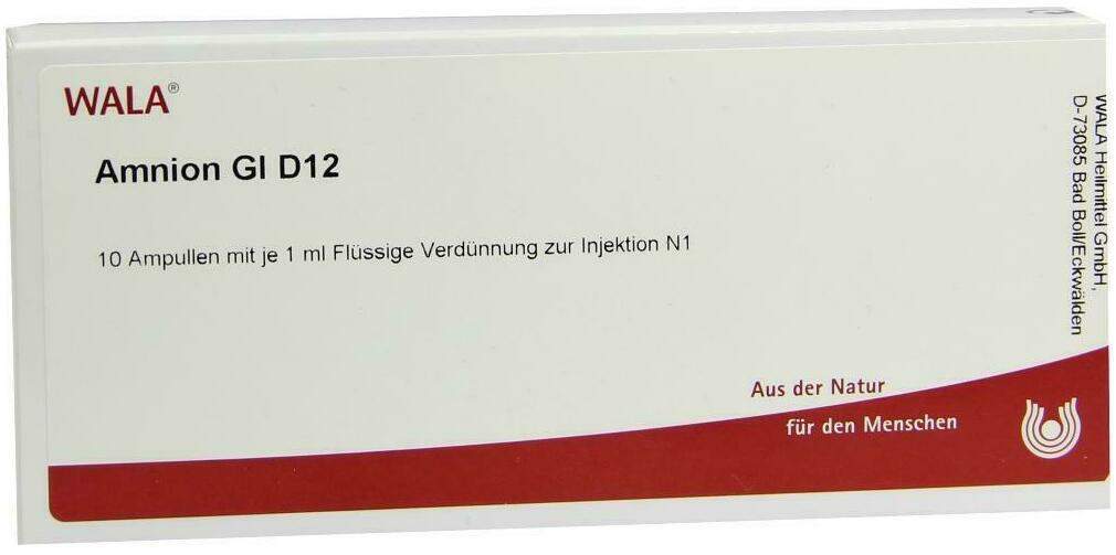 Wala Amnion Gl D12 10 X 1 ml Ampullen