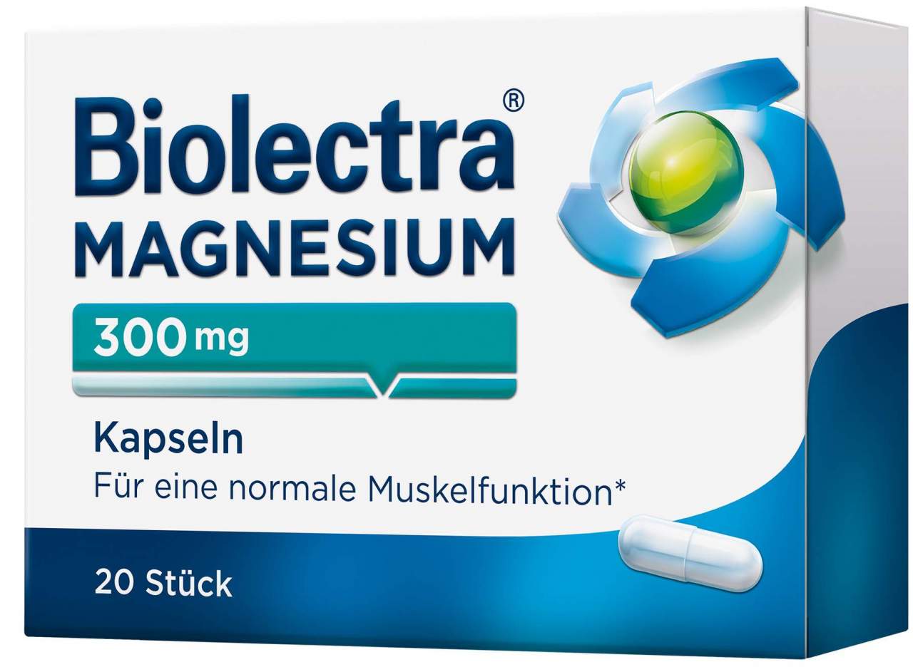 Biolectra Magnesium 300 mg 20 Kapseln