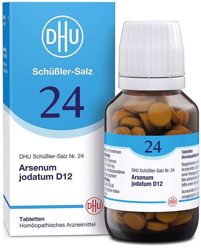 Dhu Schüßler-Salz Nr. 24 Arsenum Jodatum D12 200 Tabletten