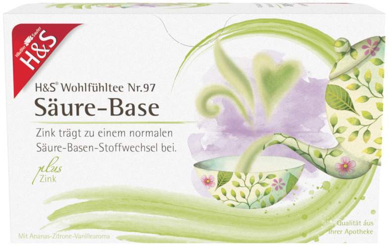 H&S Säure-Base Mit Zink 20 X 2 G Filterbeutel