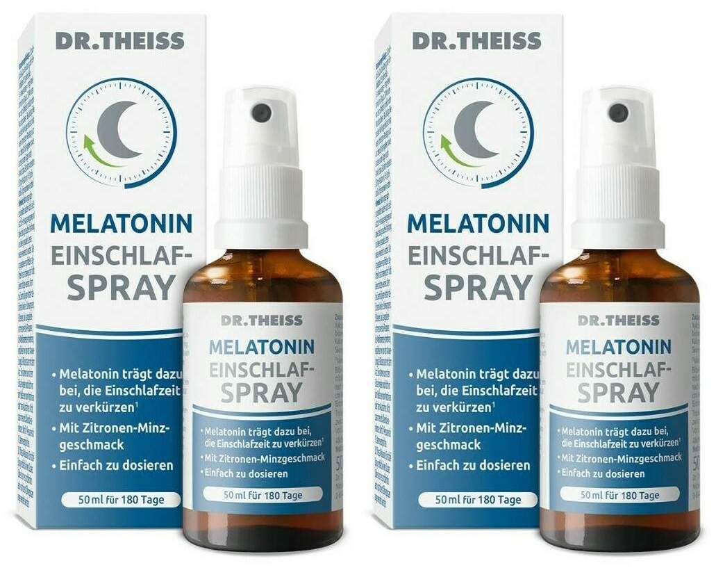 Dr Theiss Melatonin Einschlafspray 2 x 50 ml