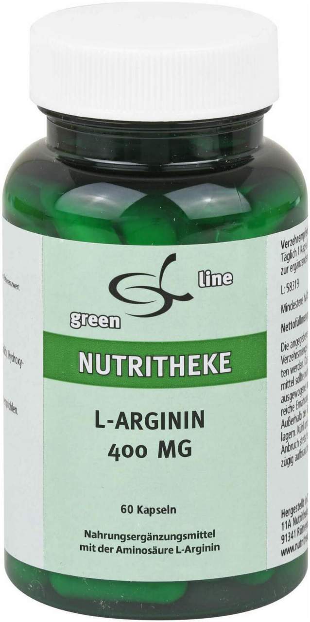 L-Arginin 400 mg 60 Kapseln