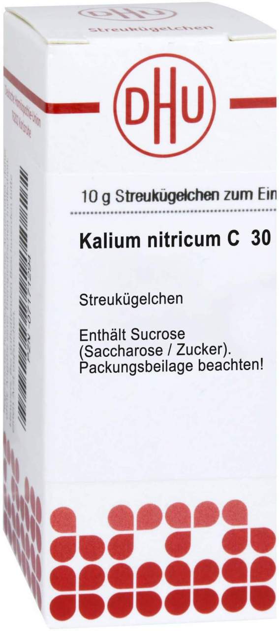 Dhu Kalium Nitricum C30 10 G Globuli