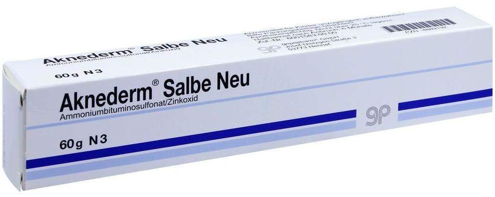 Aknederm Salbe Neu 60 G