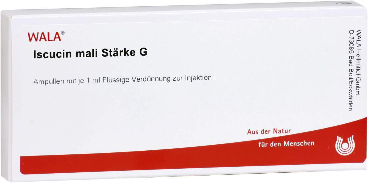 Wala Iscusin Mali Stärke G 10 X 1 ml Ampullen