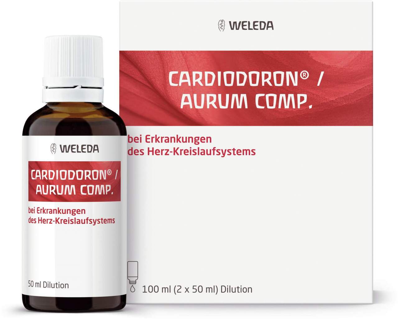 Weleda Cardiodoron Aurum Comp. Dilution 2 X 50 ml