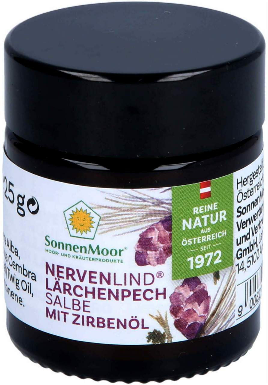 Lärchenpechsalbe Nervenlind Mit Zirbenöl 25 G - Zum Einmassieren in die Haut