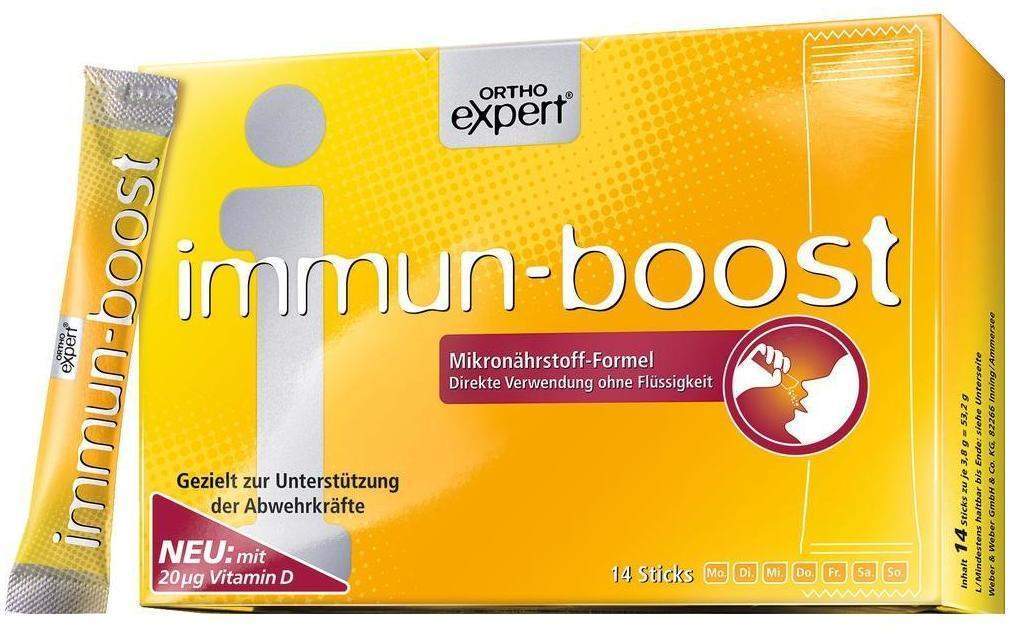 Immun Boost Orthoexpert 14 X 3,8 G Direktgranulat