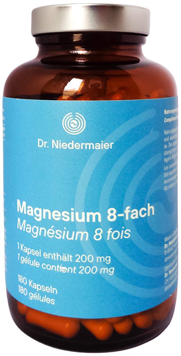 Dr.Niedermaier Magnesium 8-Fach Kompl.400mg Hartk.