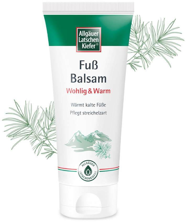 Allgäuer Latschenkiefer Fußbalsam Wohlig & Warm 100 ml
