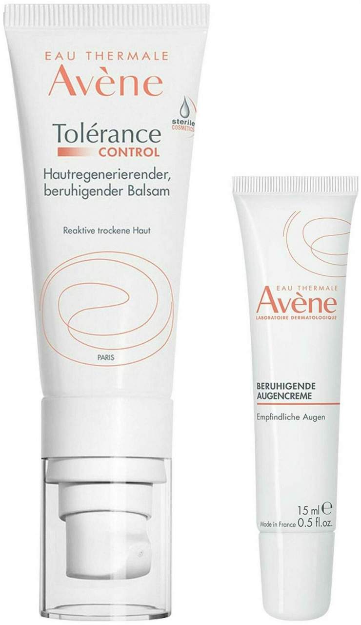 Avene Tolerance Control Balsam 40 ml + Avene Beruhigende Augencreme 15 ml
