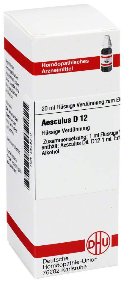 Dhu Aesculus D12 20 ml Dilution