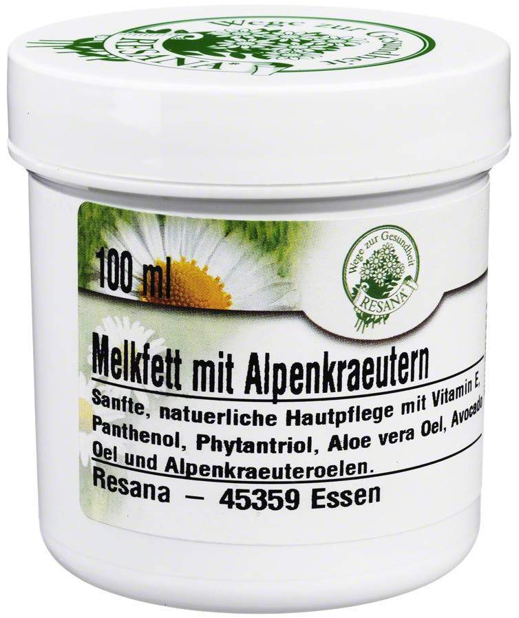 Melkfett Mit Alpenkräutern Resana