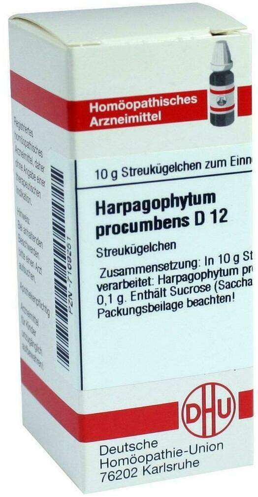 Dhu Harpagophytum Procumbens D12 10 G Globuli