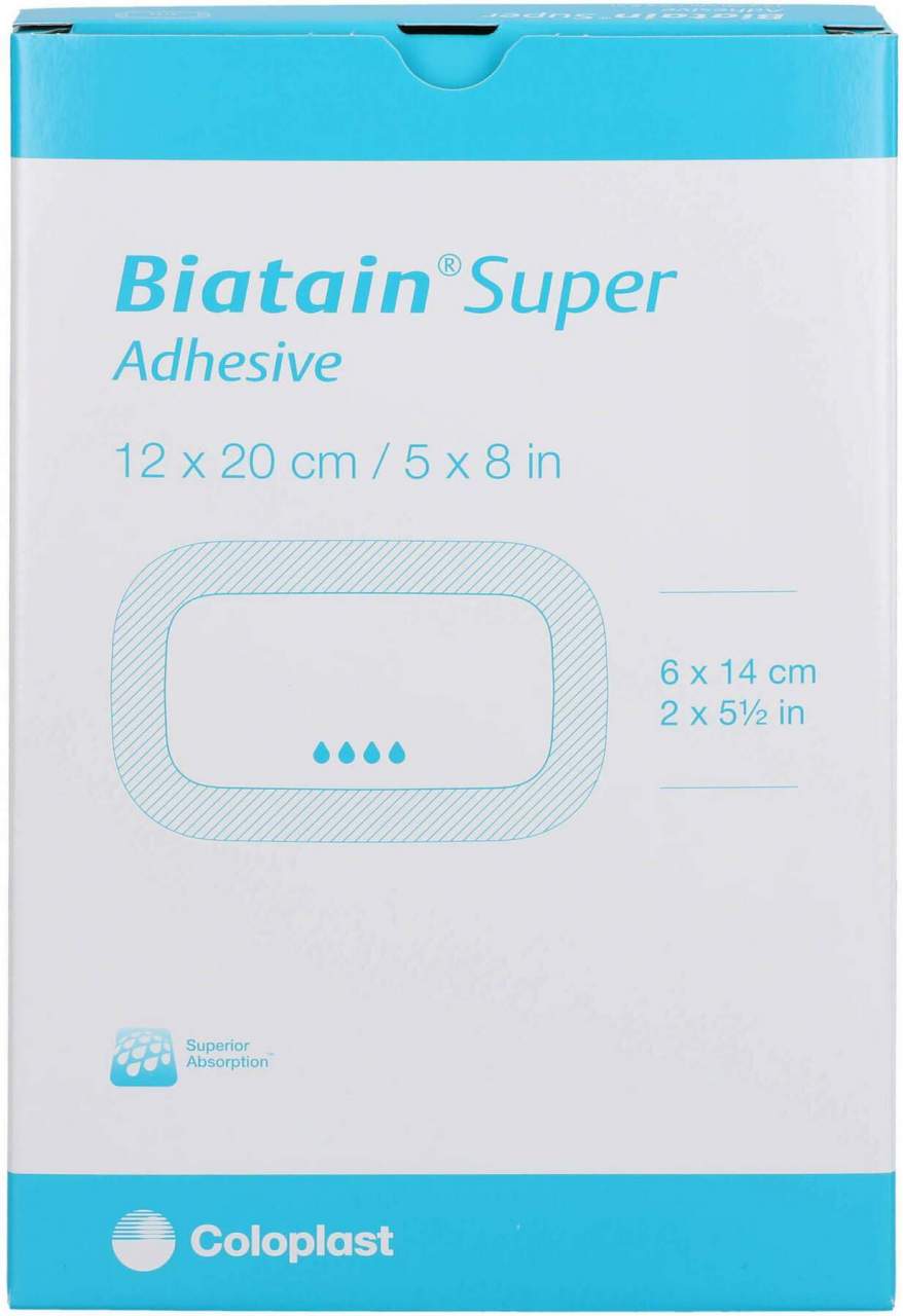 Biatain Super Selbst Haftend 12 X 20 cm 10 Verbände