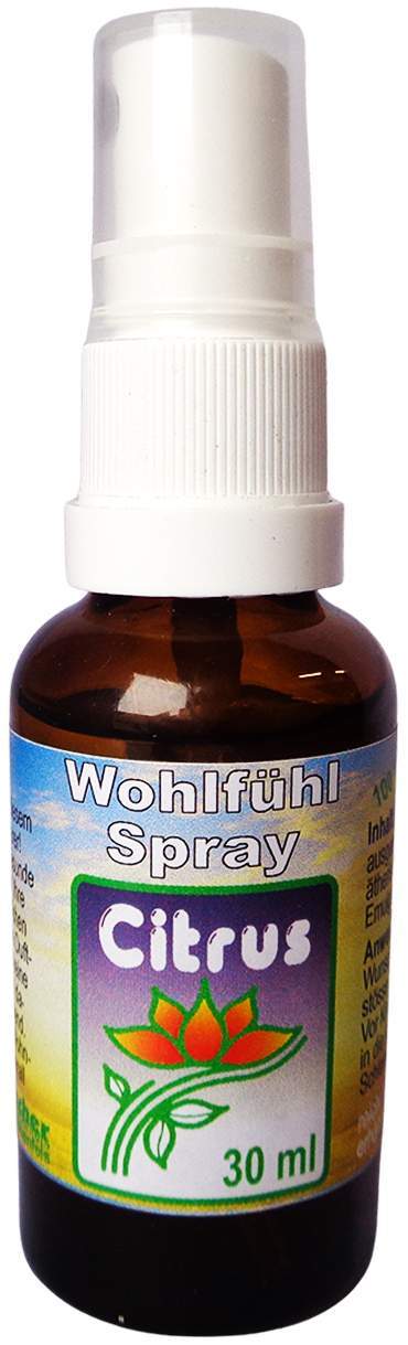 Wohlfühlspray Aroma Citrus 30ml