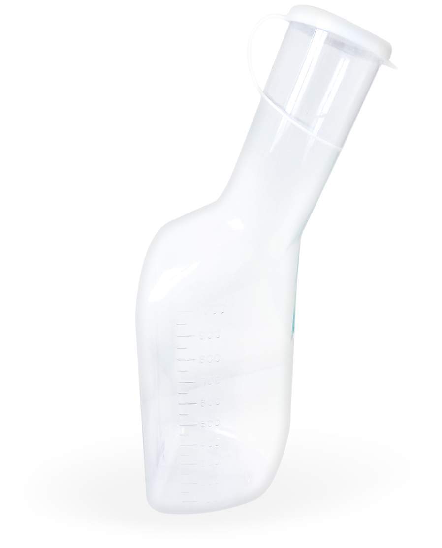 Urinflasche Kunststoff Männer 1000 ml Glasklar 1 Flasche