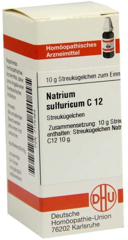Dhu Natrium Sulfuricum C12 Globuli