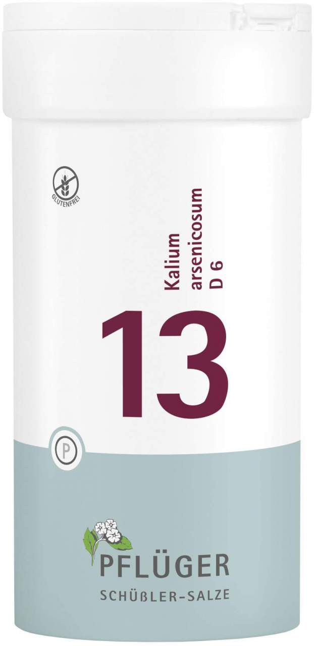 Biochemie Pflüger 13 Kalium arsenicosum D6 400 Tabletten