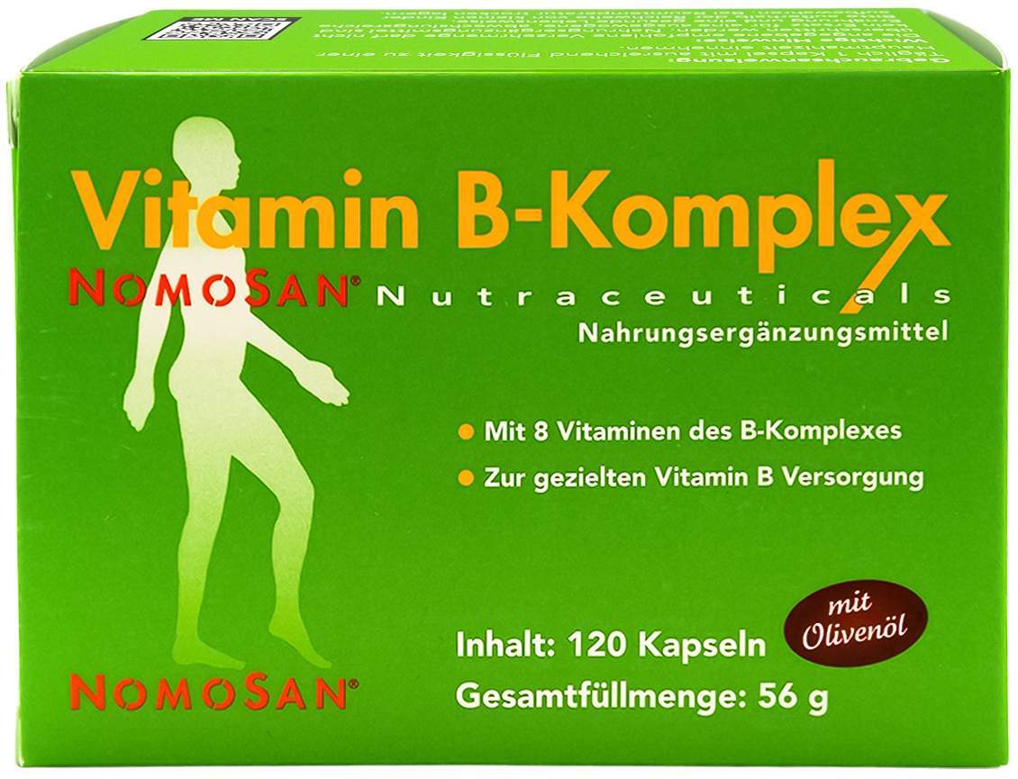 Vitamin B Komplex Nomosan Kapseln 120 Stück