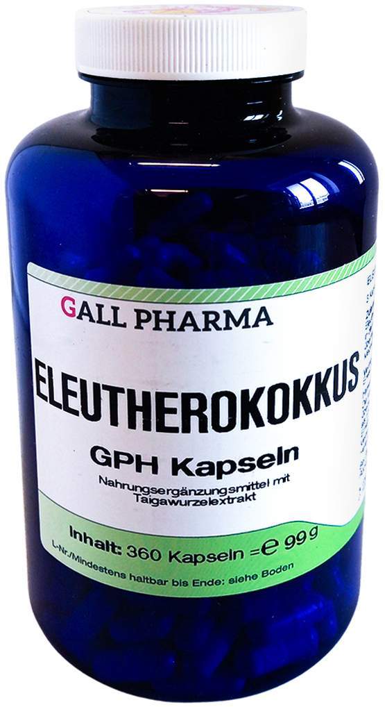 Eleutherokokkus Gph Kapseln 360 Stück