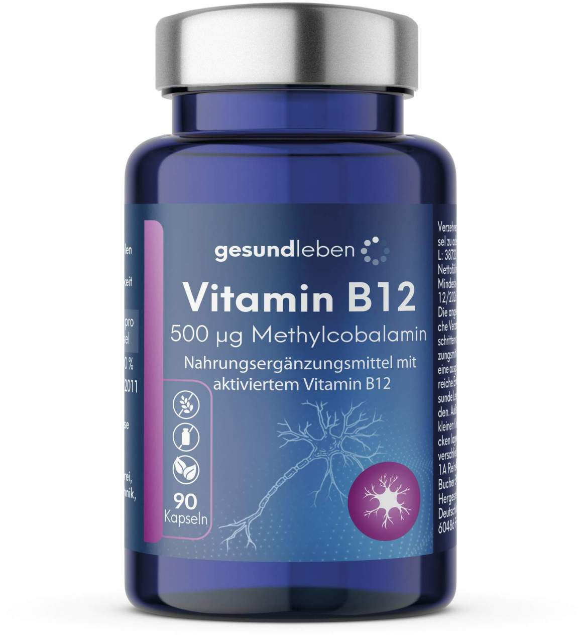 Gesundleben Vitamin B12 90 Kapseln
