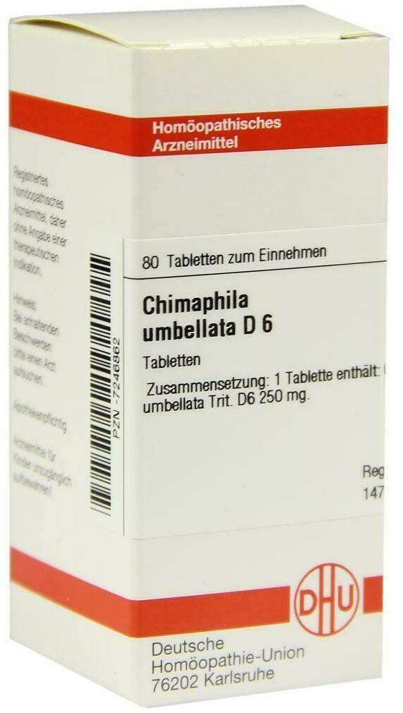 Dhu Chimaphila Umbellata D6 Tabletten
