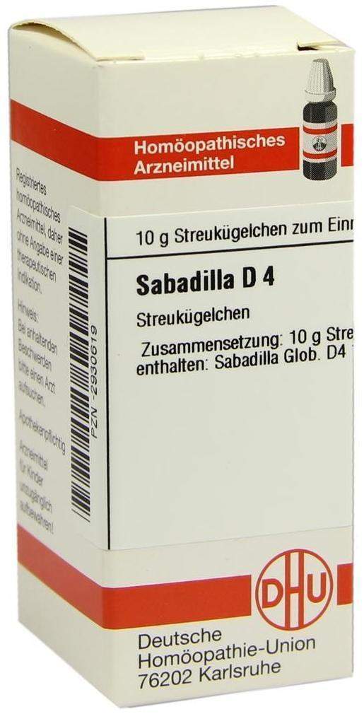 Dhu Sabadilla D4 Globuli