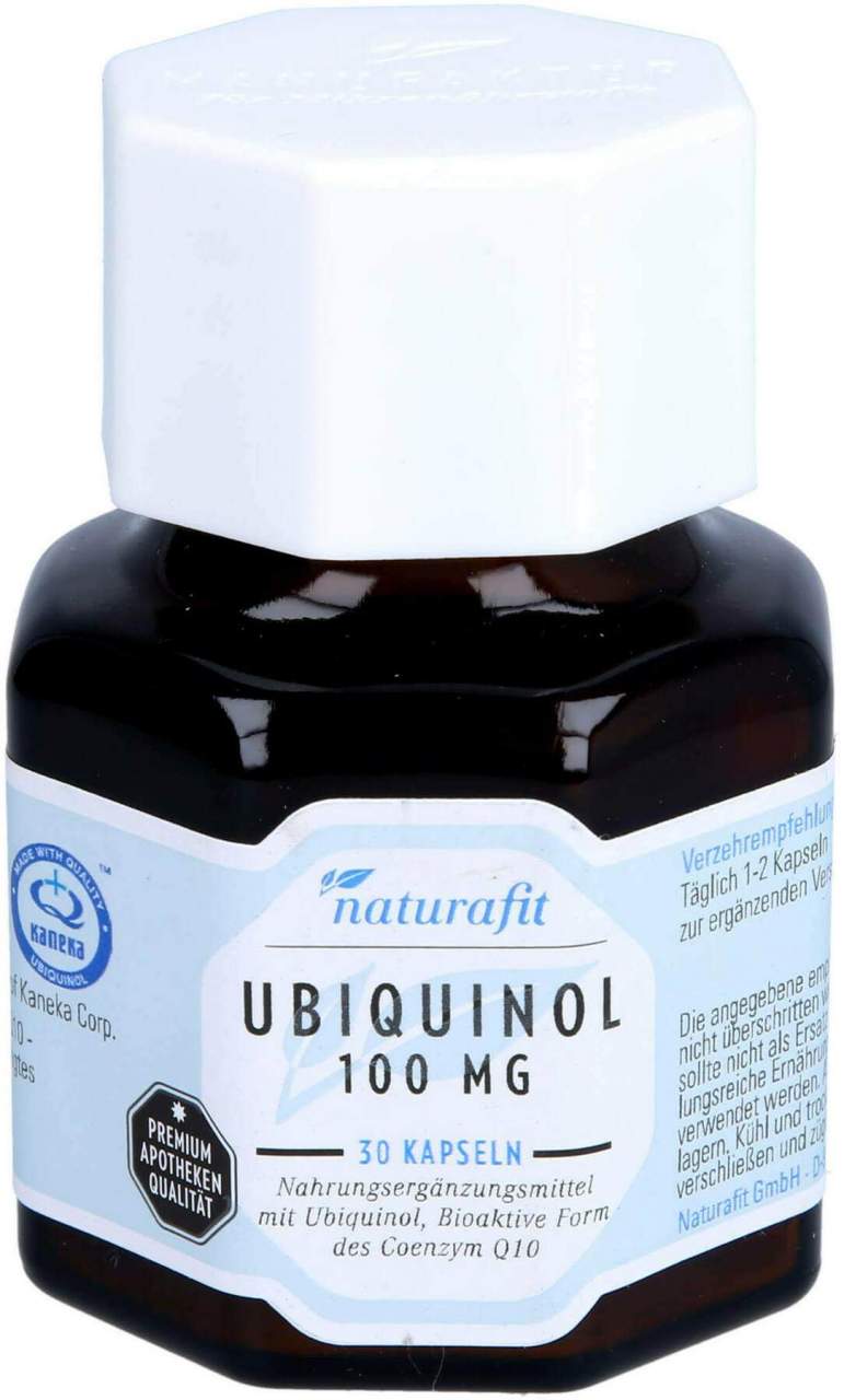 Naturafit Ubiquinol 100 mg Kapseln 30 Stück