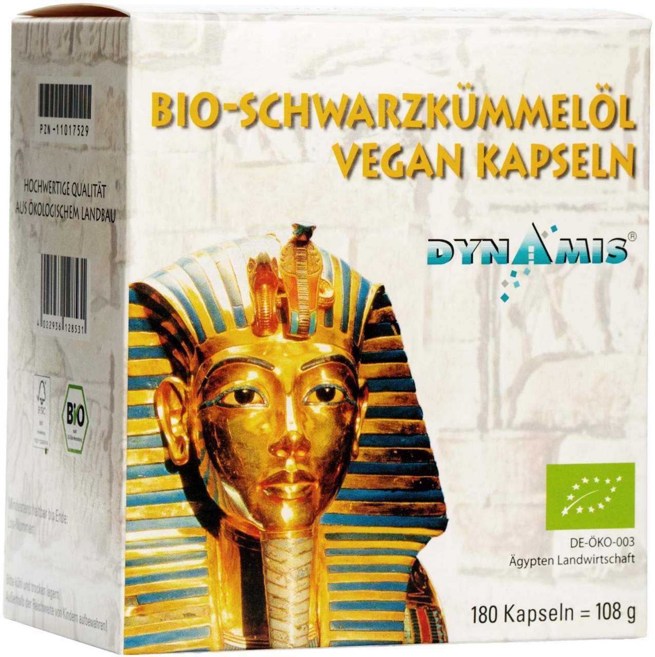 Schwarzkümmel Bio Vegan 180 Kapseln