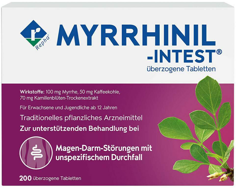 Myrrhinil Intest 200 Dragees
