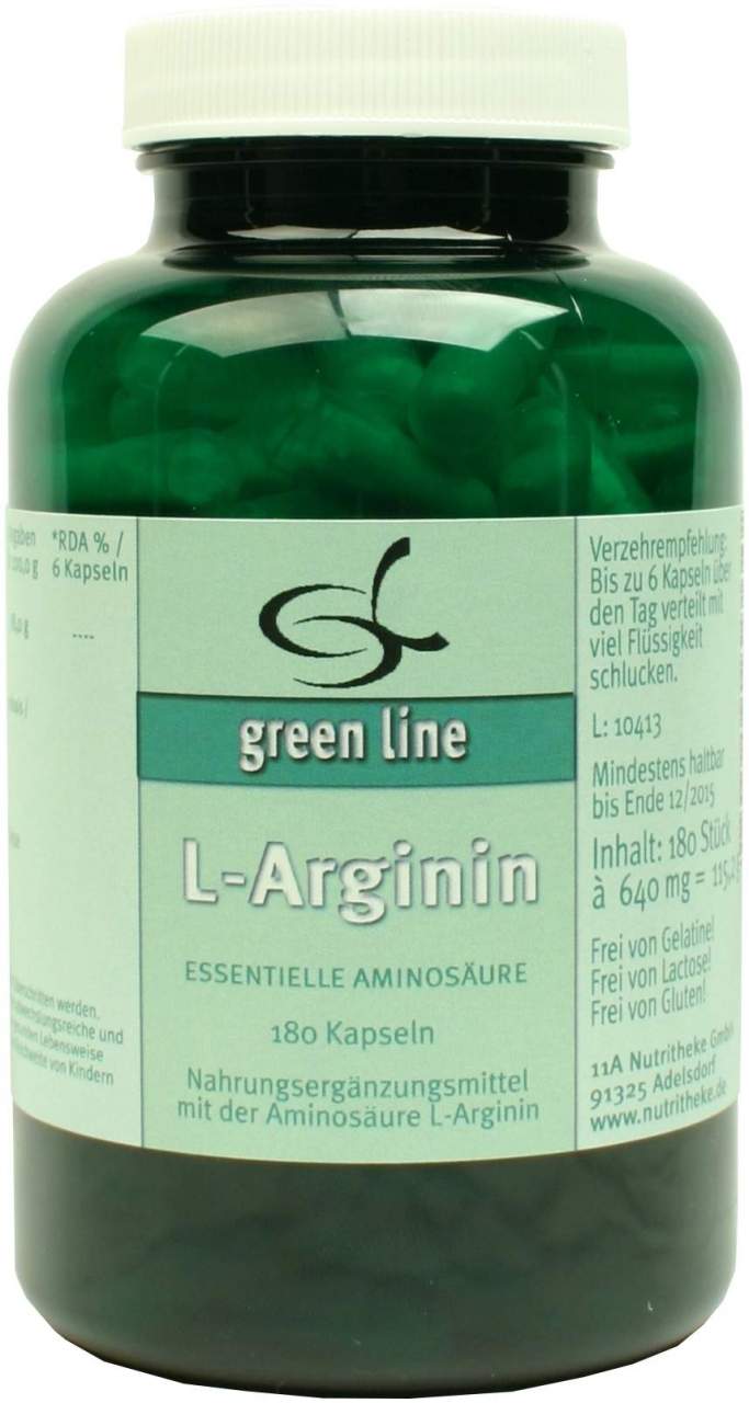 L - Arginin 180 Kapseln